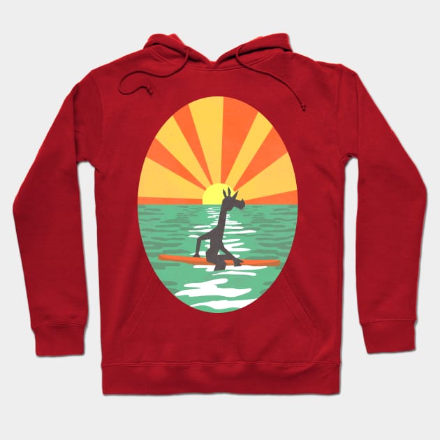 Surf Unicorn Hoodie by Thatssounicorny